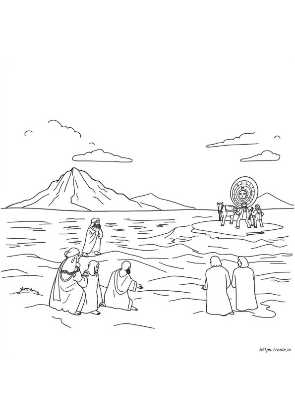 Gambar Mewarnai Cerita Alkitab