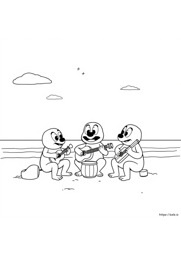 Muno Gambar Mewarnai