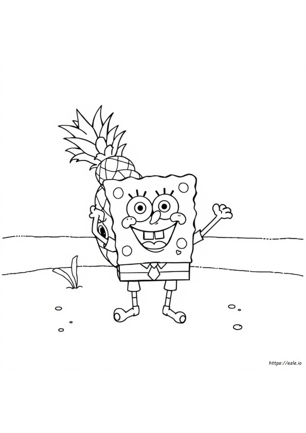 Bob Spongebob Coloring Pages