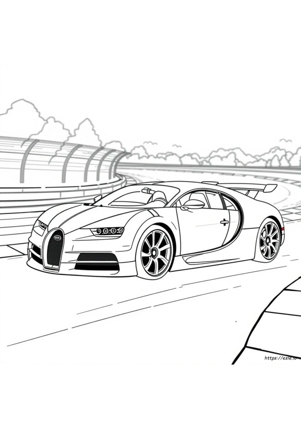 Bugatti Bolide Színező Oldalak