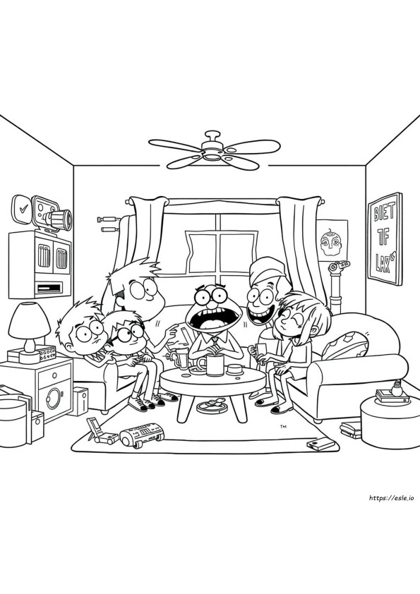 Halaman Mewarnai The Fairly Odd Parents
