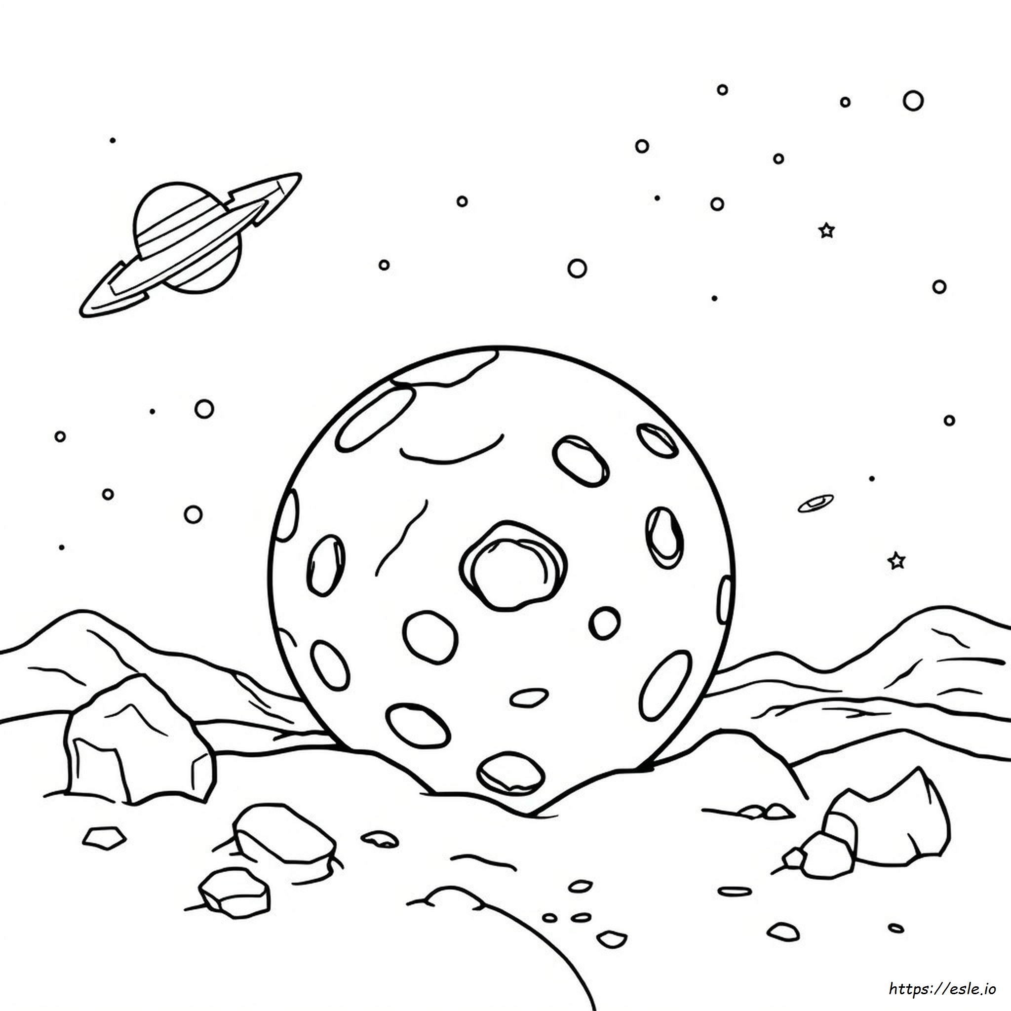 Pagine Da Colorare Spazio Per Numero