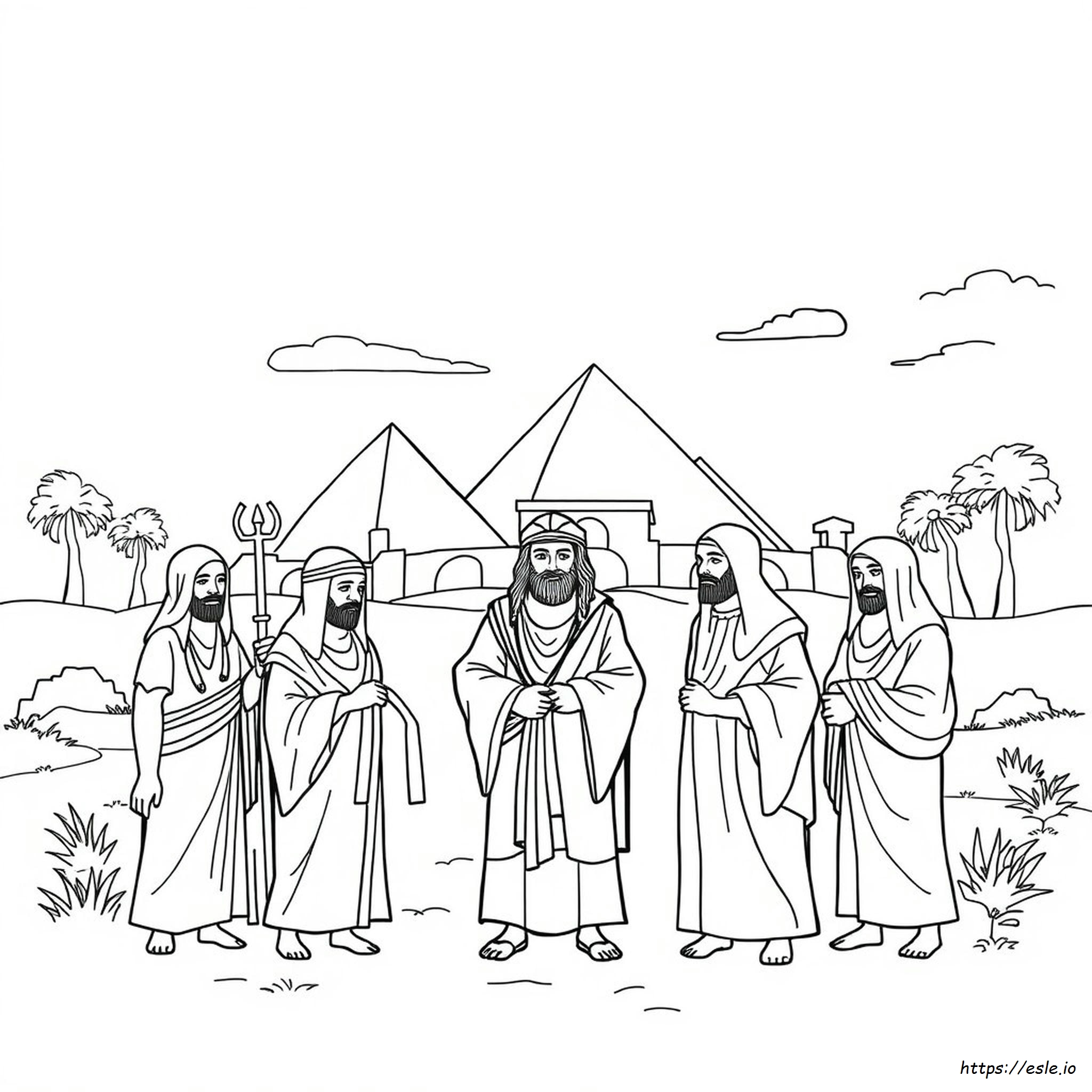 Jaredites Coloring Page