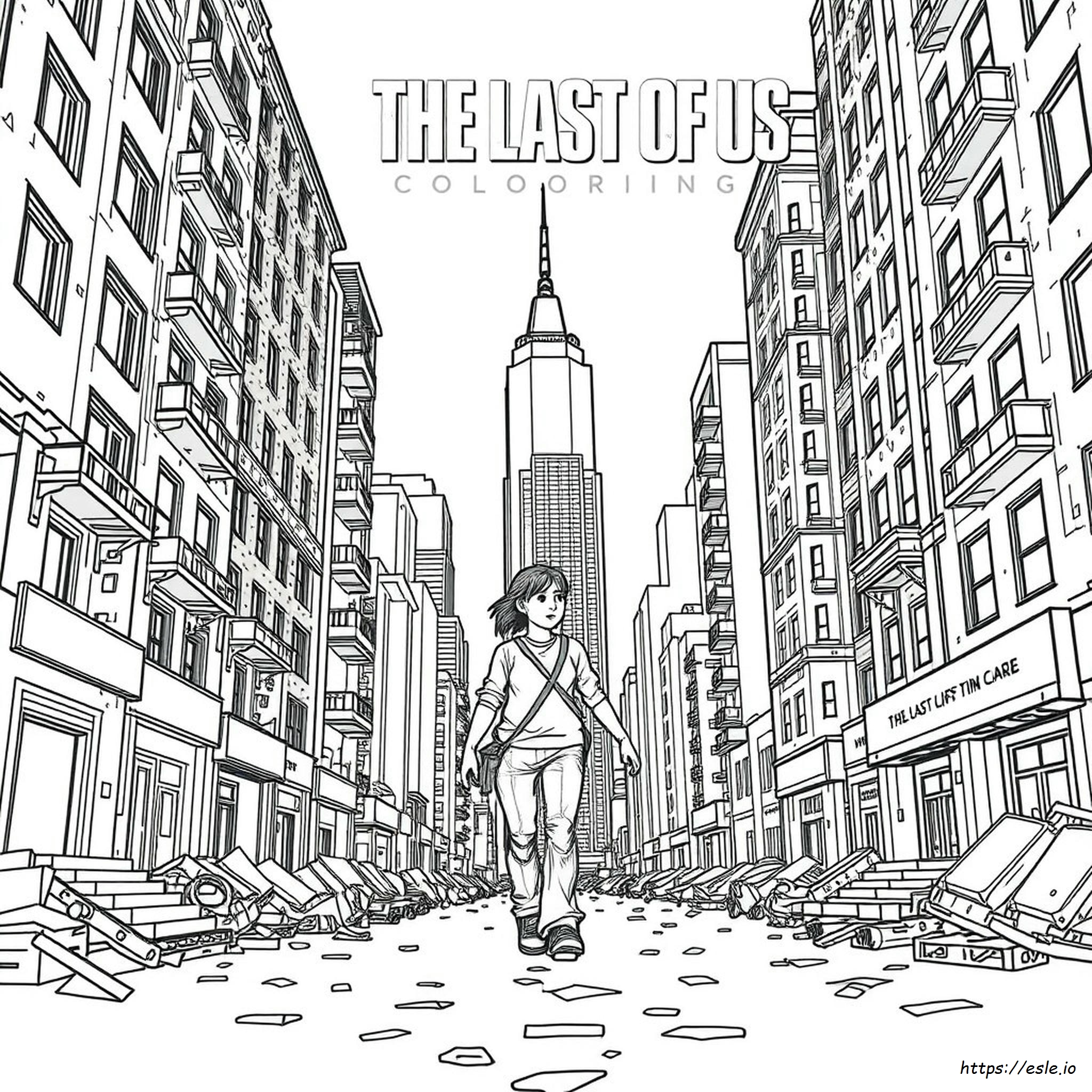Páginas Para Colorear De The Last Of Us