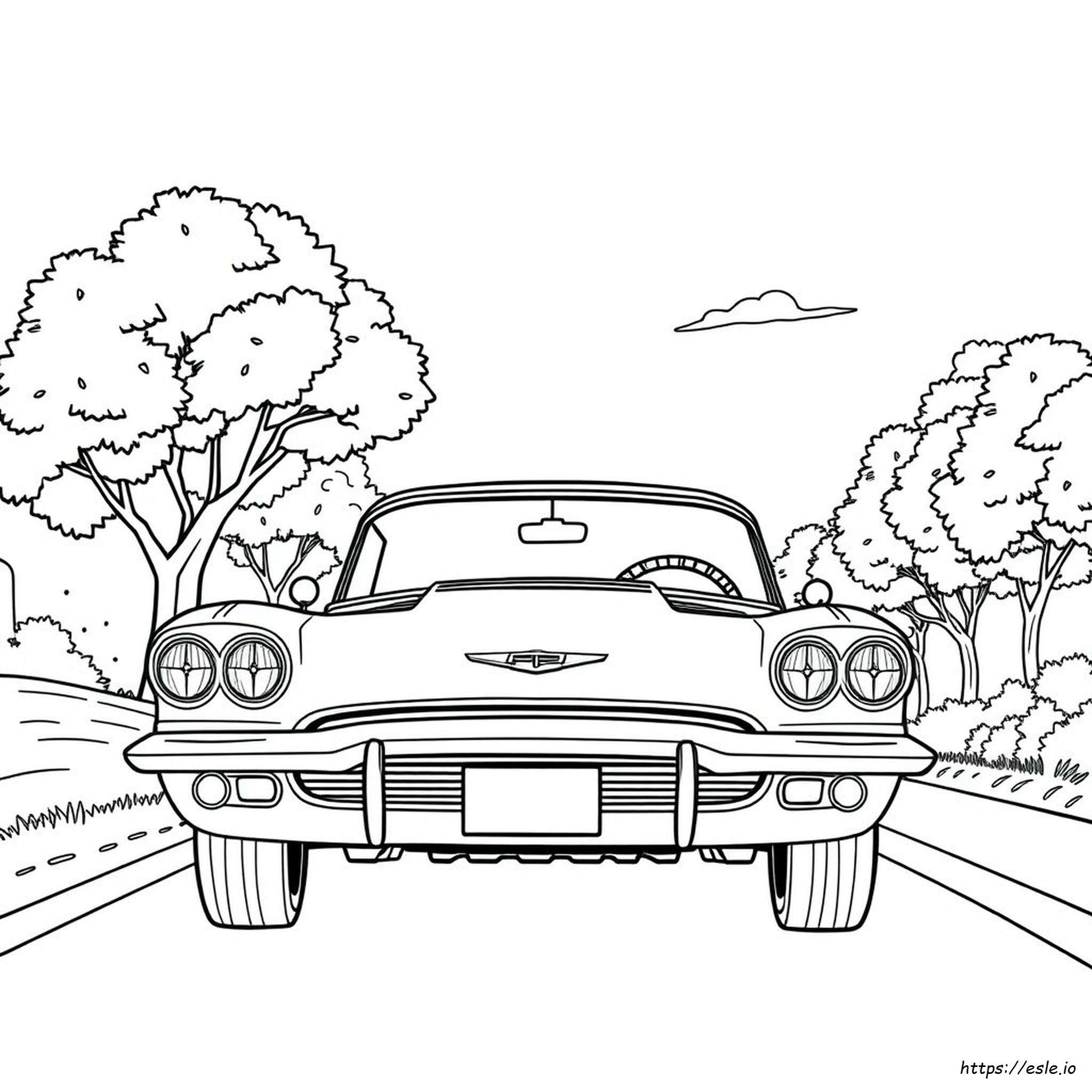 Chevrolet Car Coloring Pages