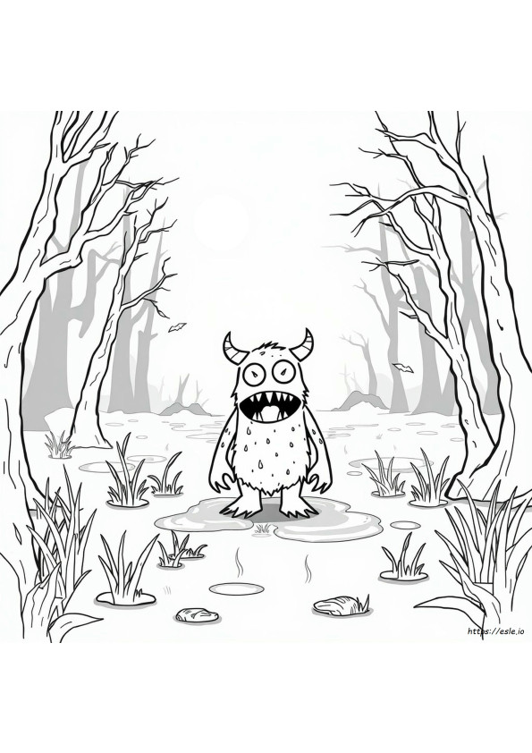 Coloriages De Monstres