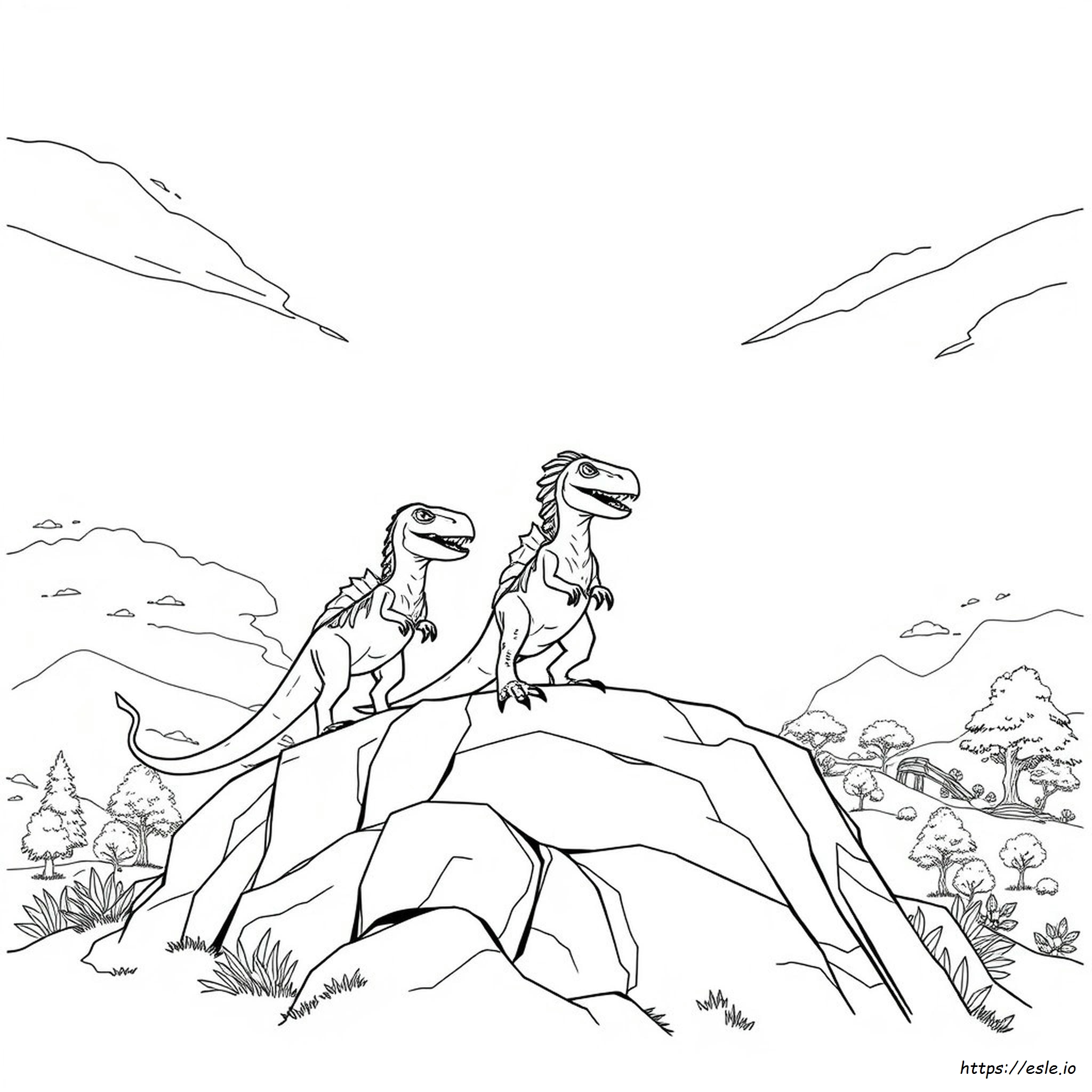 Fortnite Raptor Disegno Da Colorare
