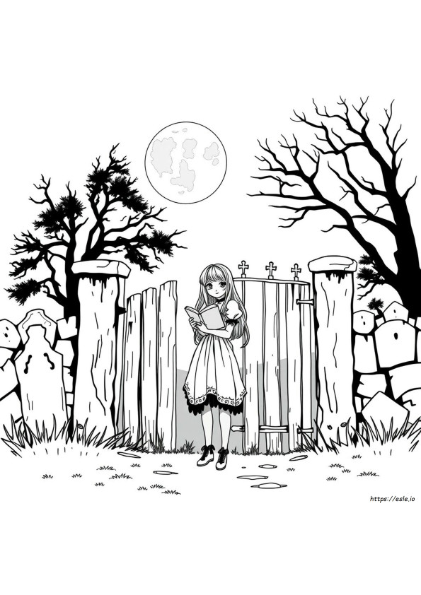 Coloriages Gothiques À Imprimer