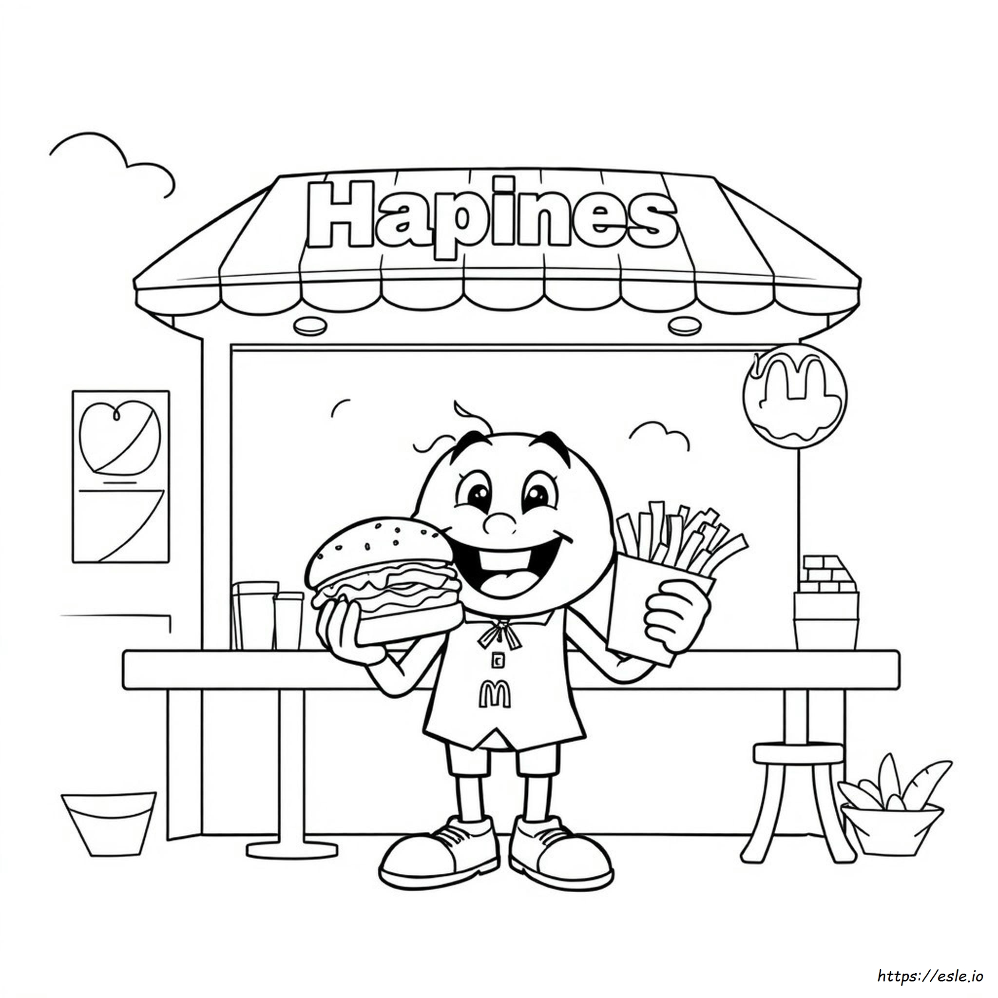 Desenhos Do Mcdonald's Para Colorir