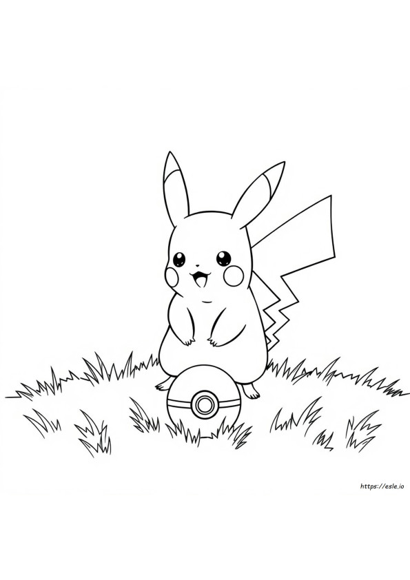 Gambar Mewarnai Pokemon Yang Bagus