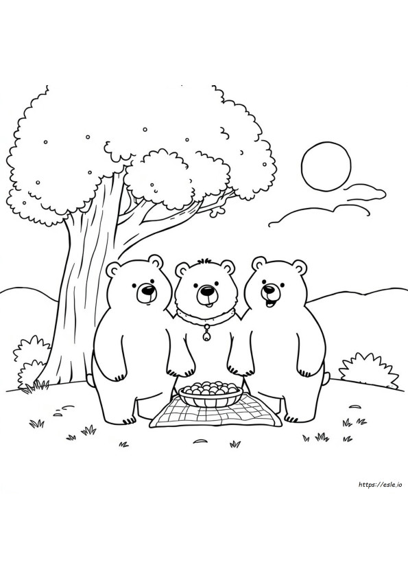 We Bare Bears Gambar Mewarnai Dapat Dicetak Gratis