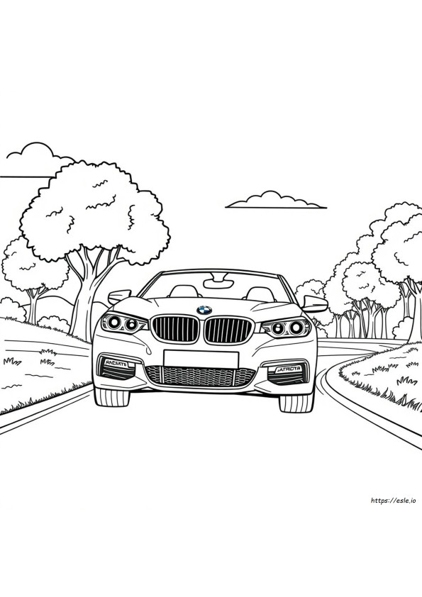 Bmw Gambar Mewarnai
