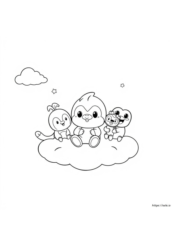 Eddy Pororo Gambar Mewarnai