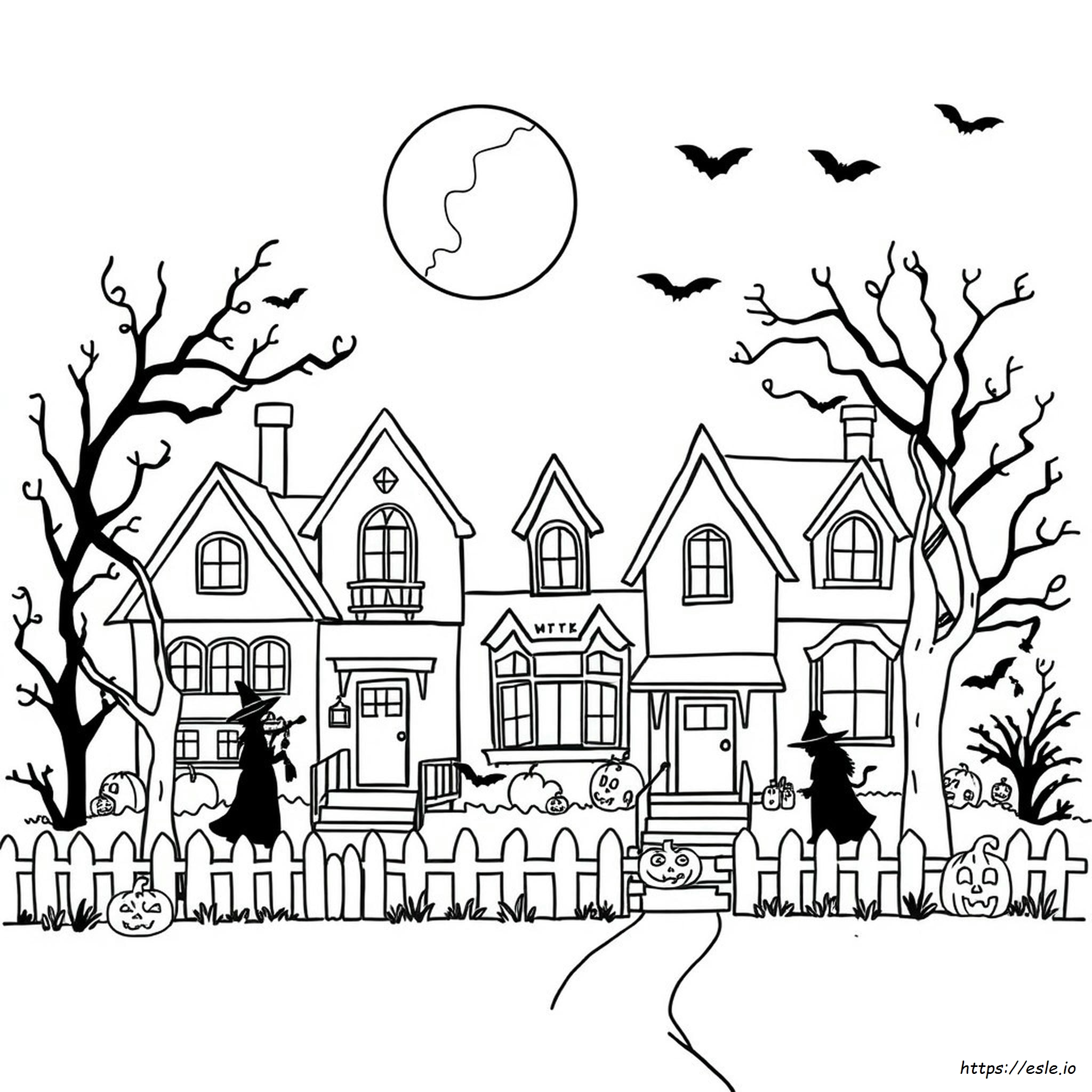 Halloween Unisci I Puntini Da Colorare