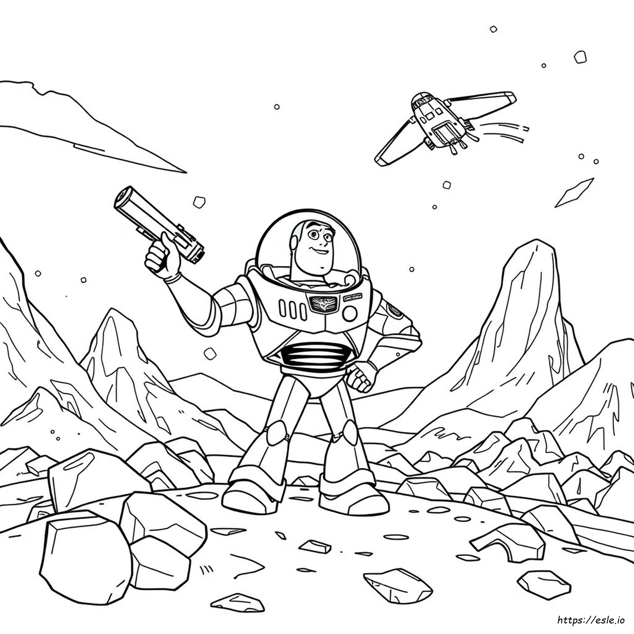 Buzz Lightyear Di Brawl Stars Da Colorare