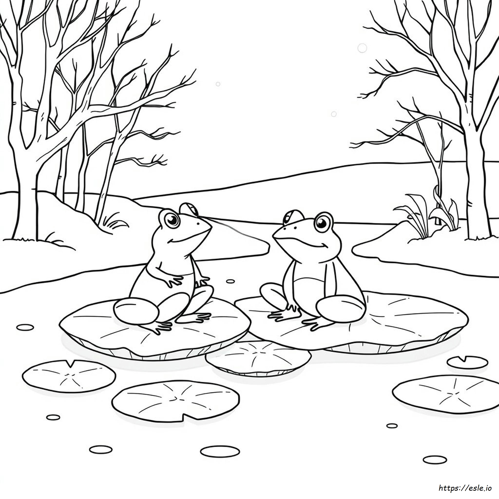 Free Printable Frosty Coloring Pages