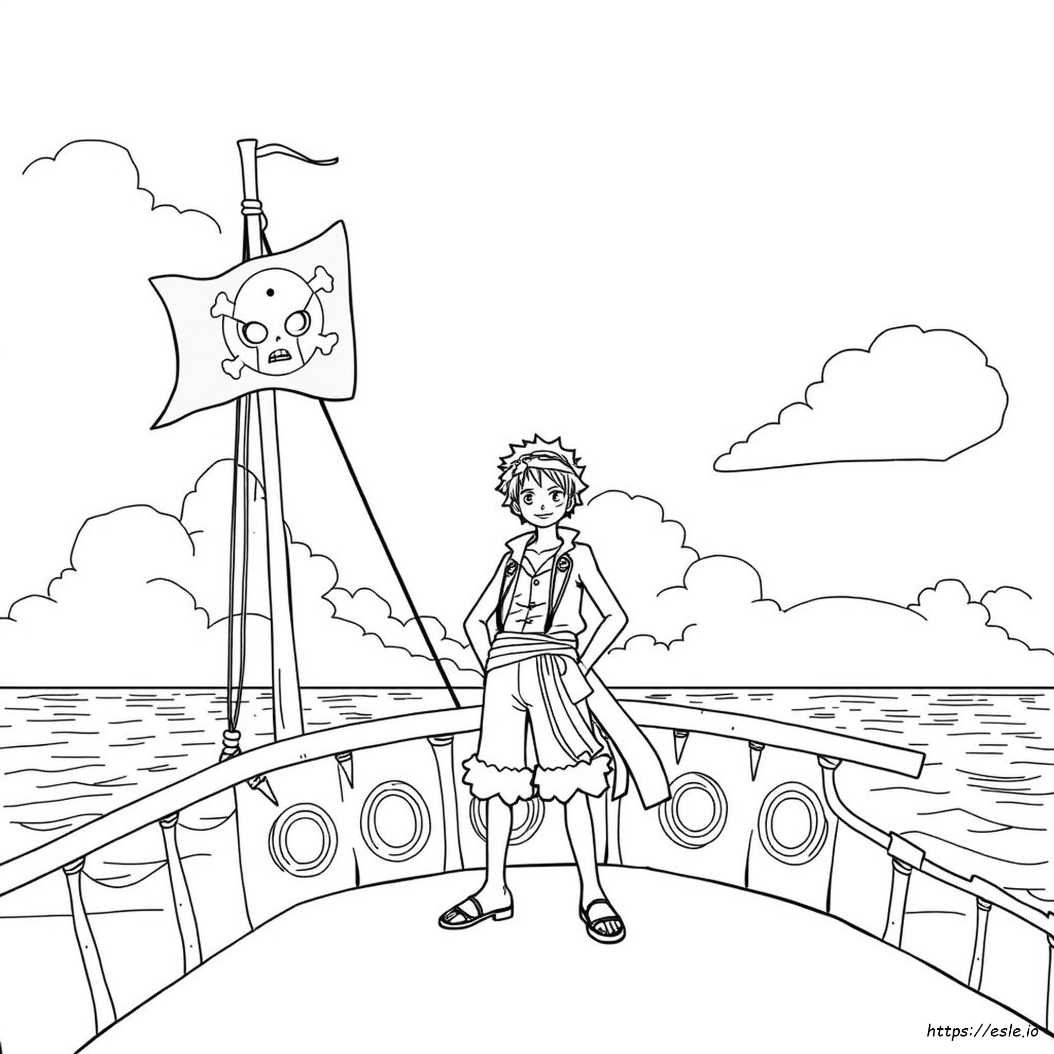Zoro E Luffy Disegni Da Colorare