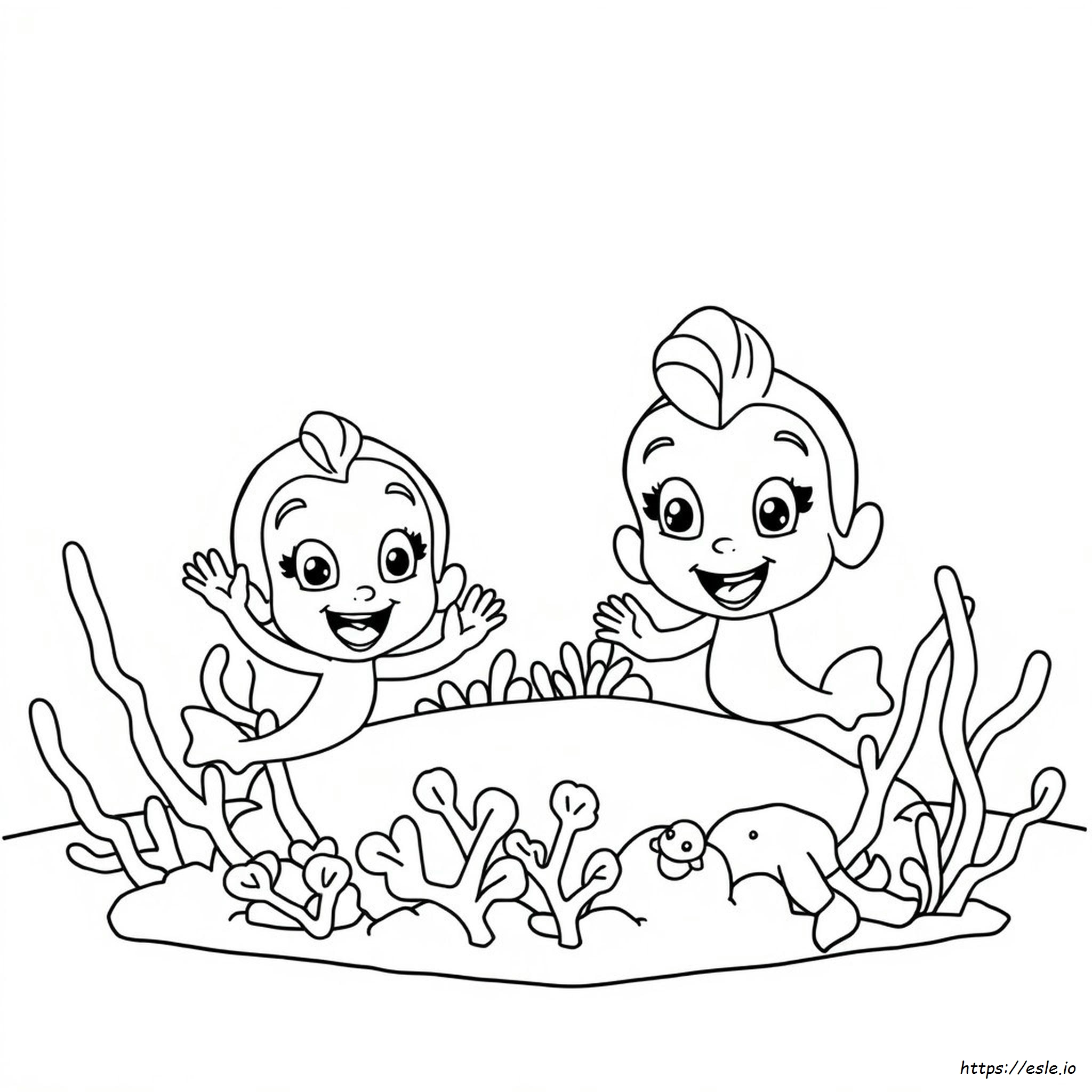 Bubble Guppies Disegni Da Colorare