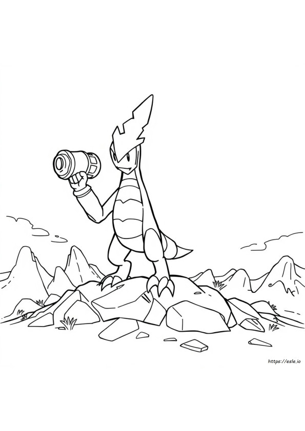 Mawile Para Colorir