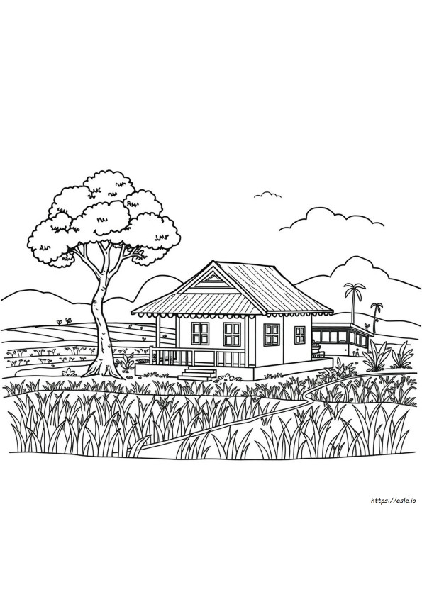 Malaysia Coloring
