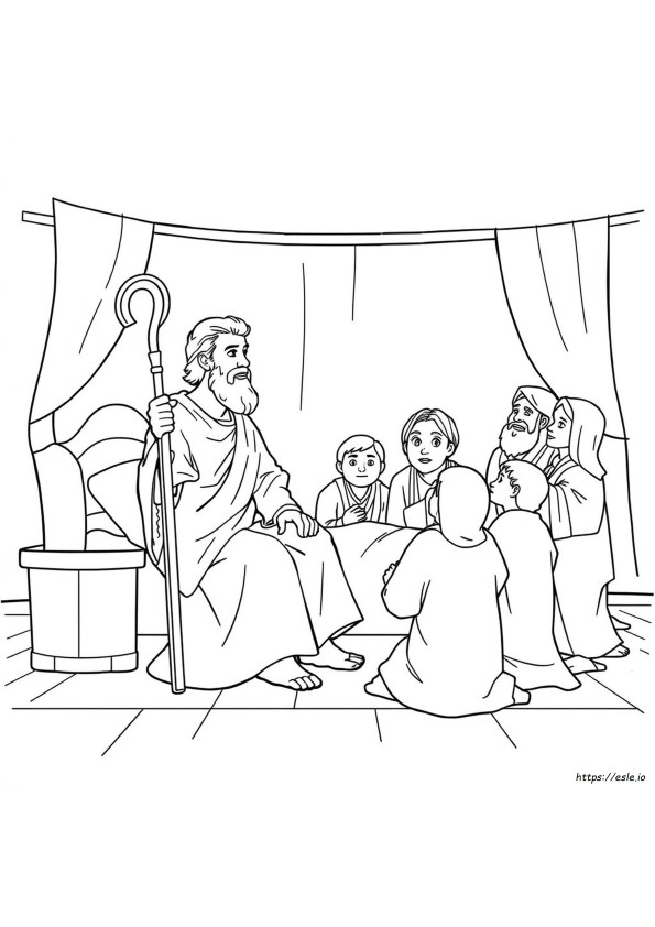 Vayechi Gambar Mewarnai
