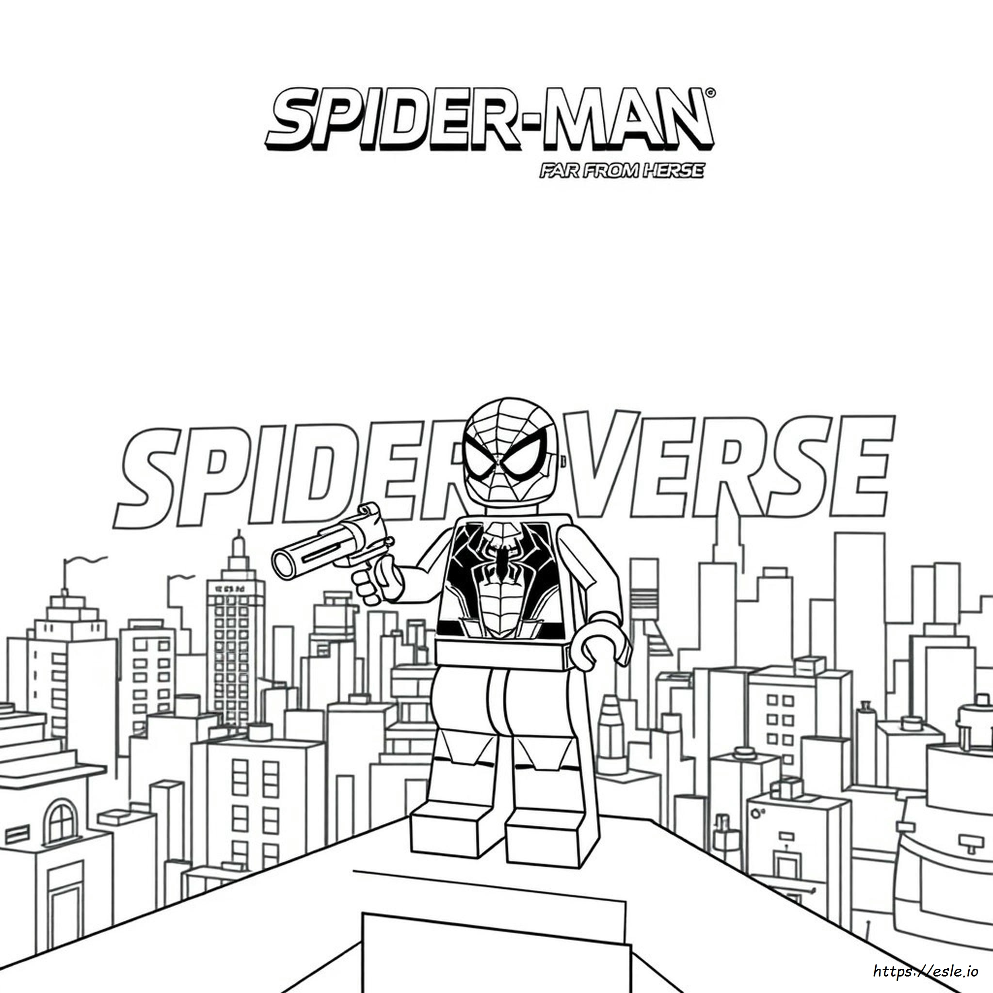 Lego Spider Man Far From Home: Disegni Da Colorare E Stampare