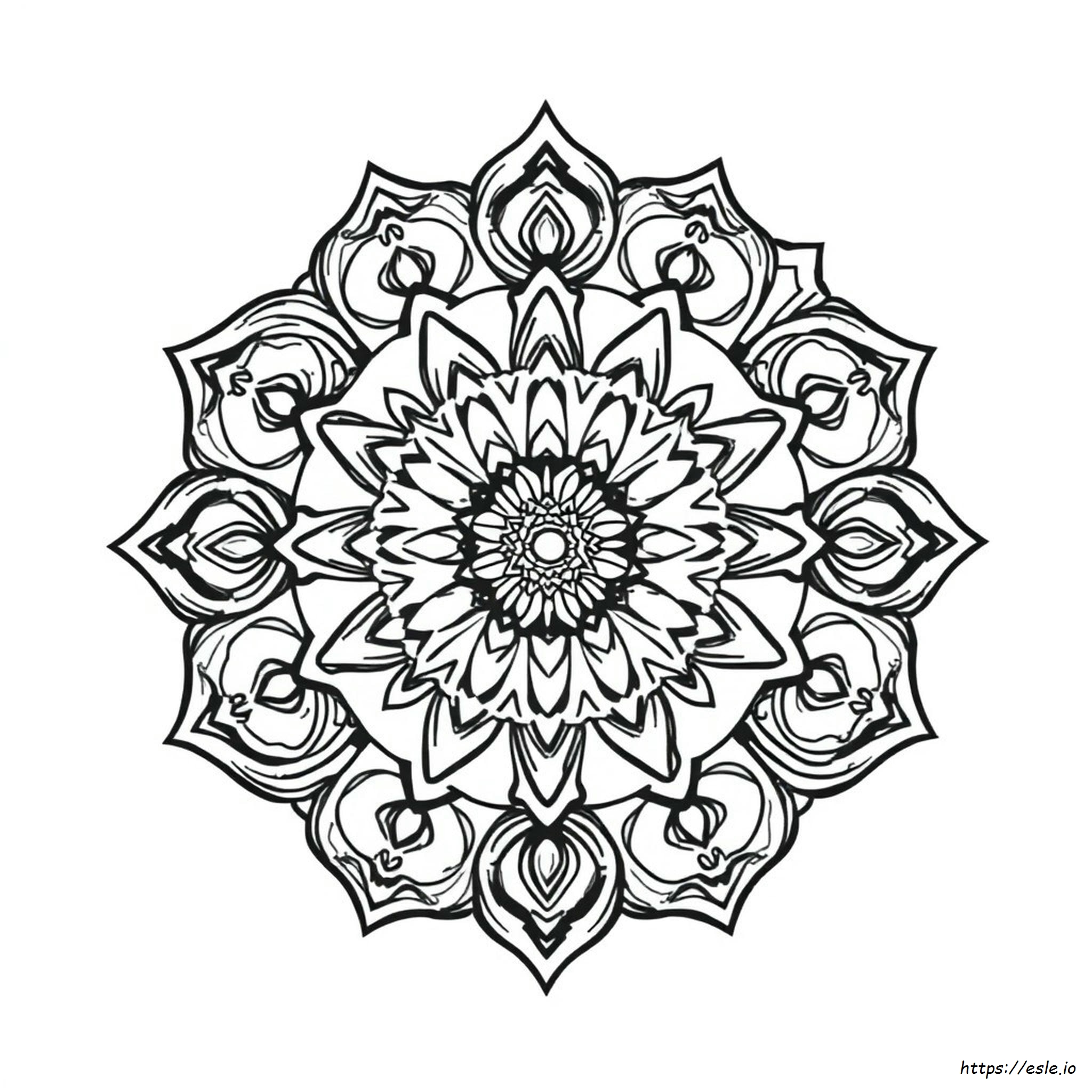 Mandala Da Colorare E Stampare Gratis