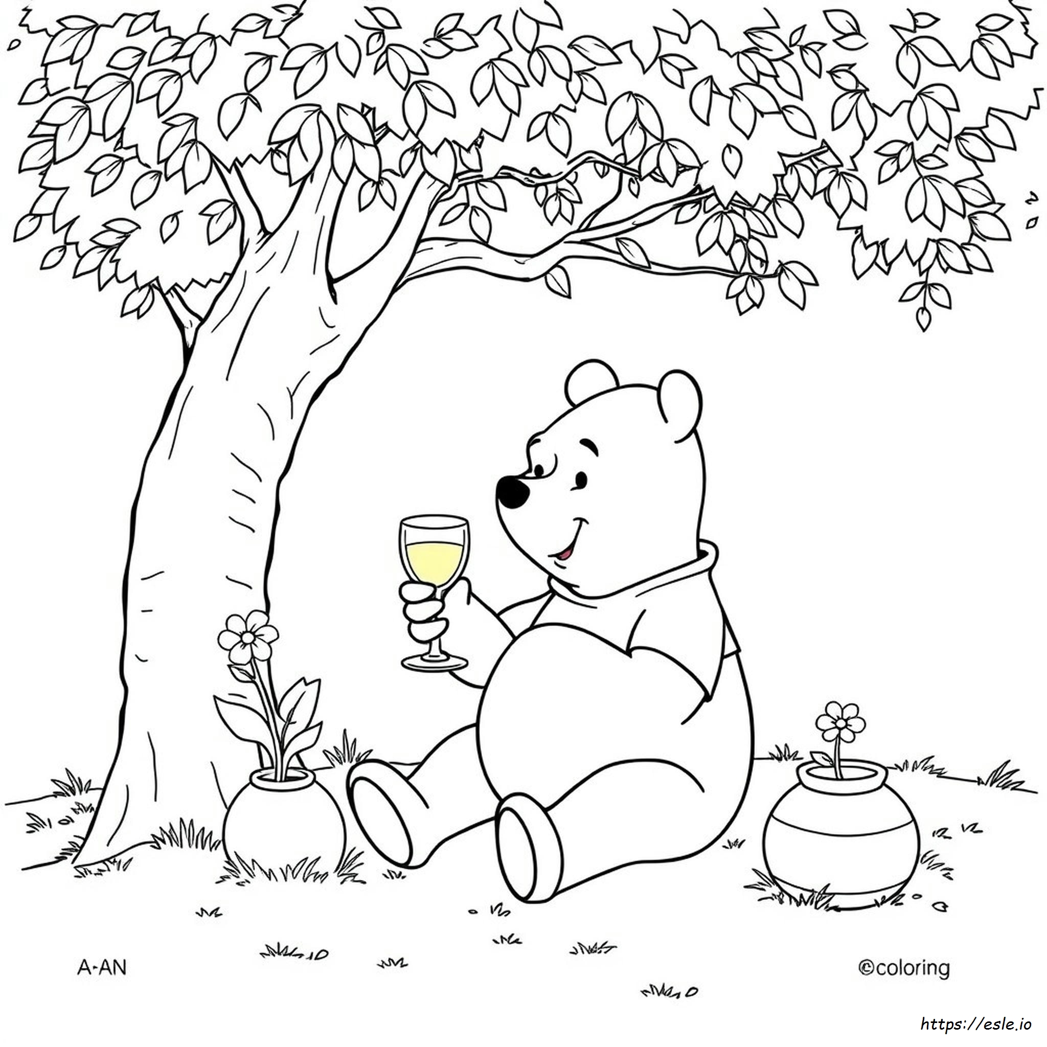 Dibujos De Pooh Bear Para Colorear