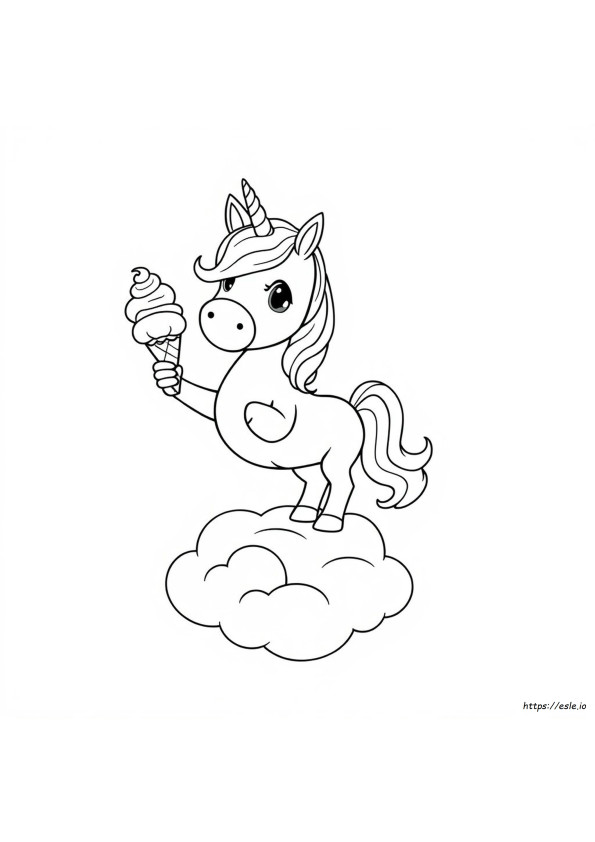 Funny Unicorn Coloring Pages