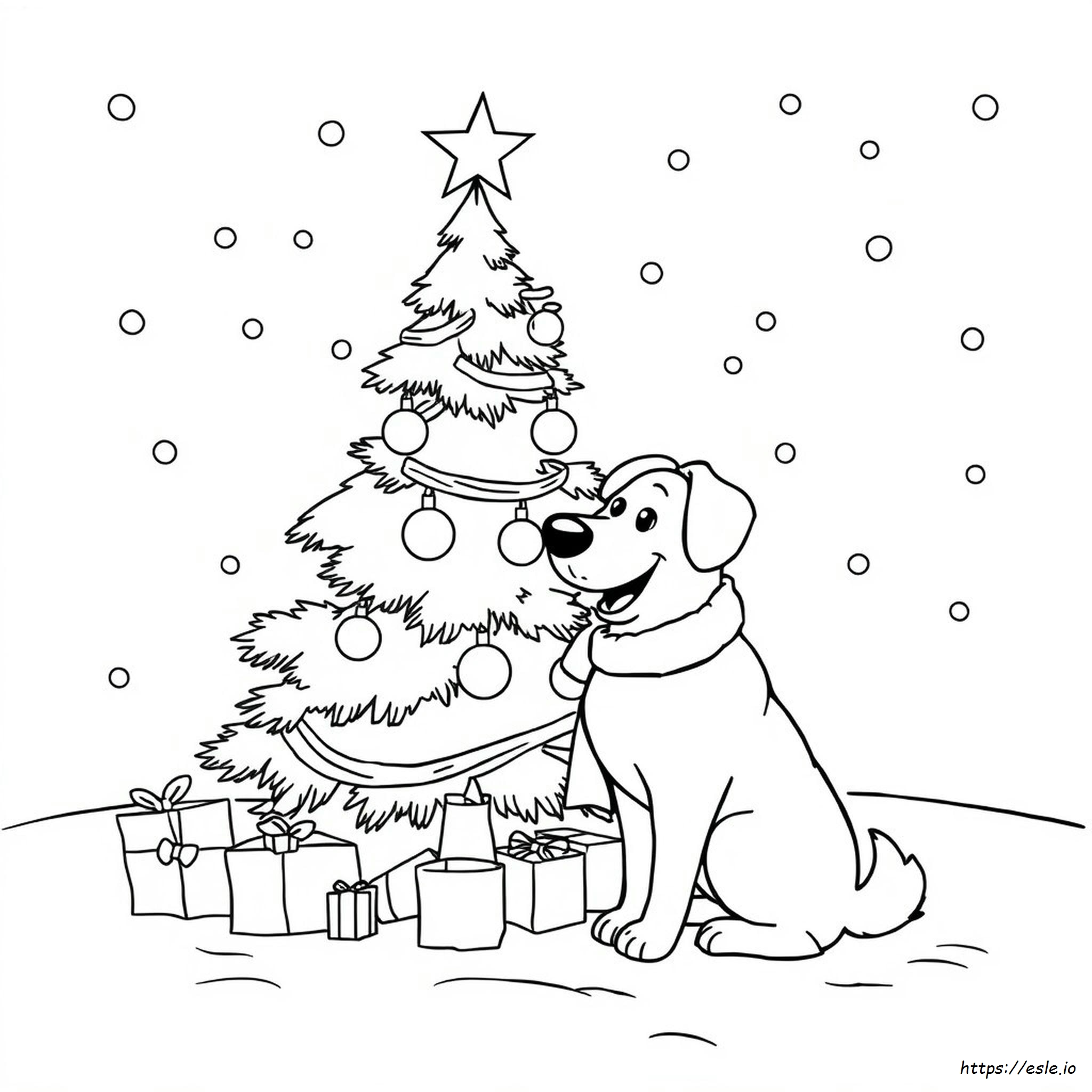 Cani Di Natale Da Colorare