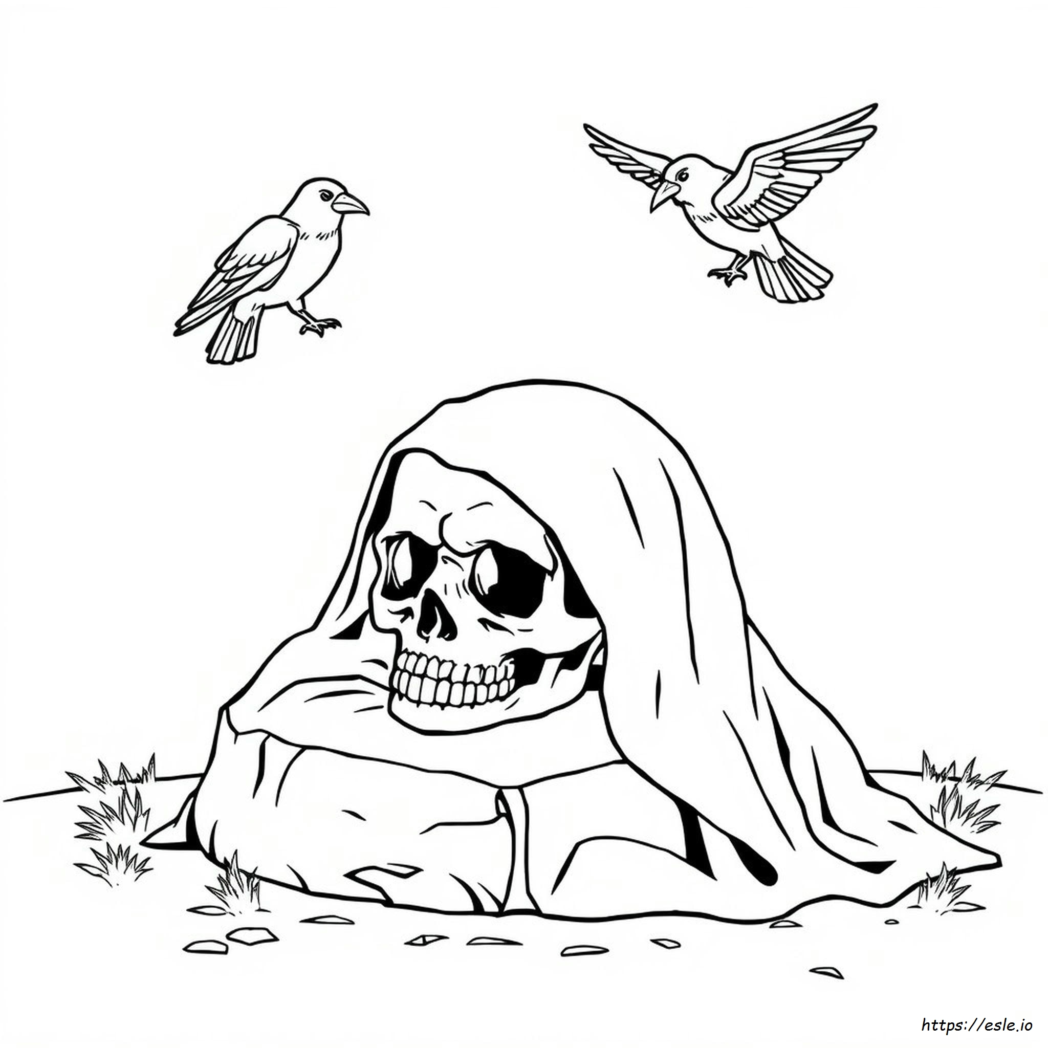 Black Death Coloring Pages