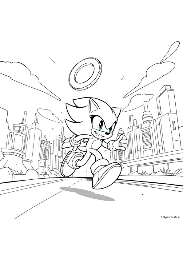 Shin Sonic Colouring