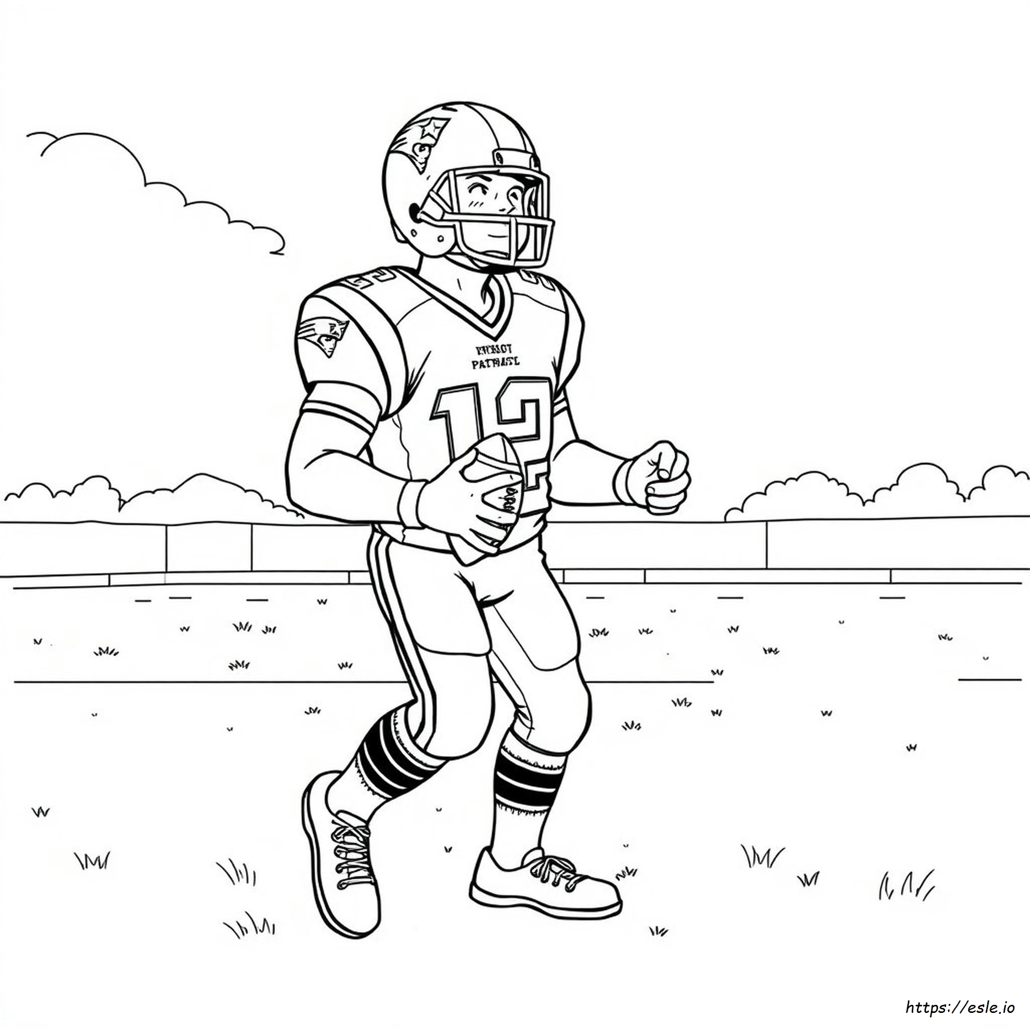 New England Patriots Coloring Sheet