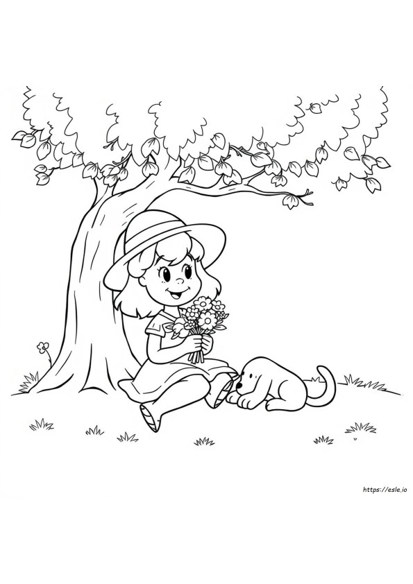Silly Sally Coloring Pages