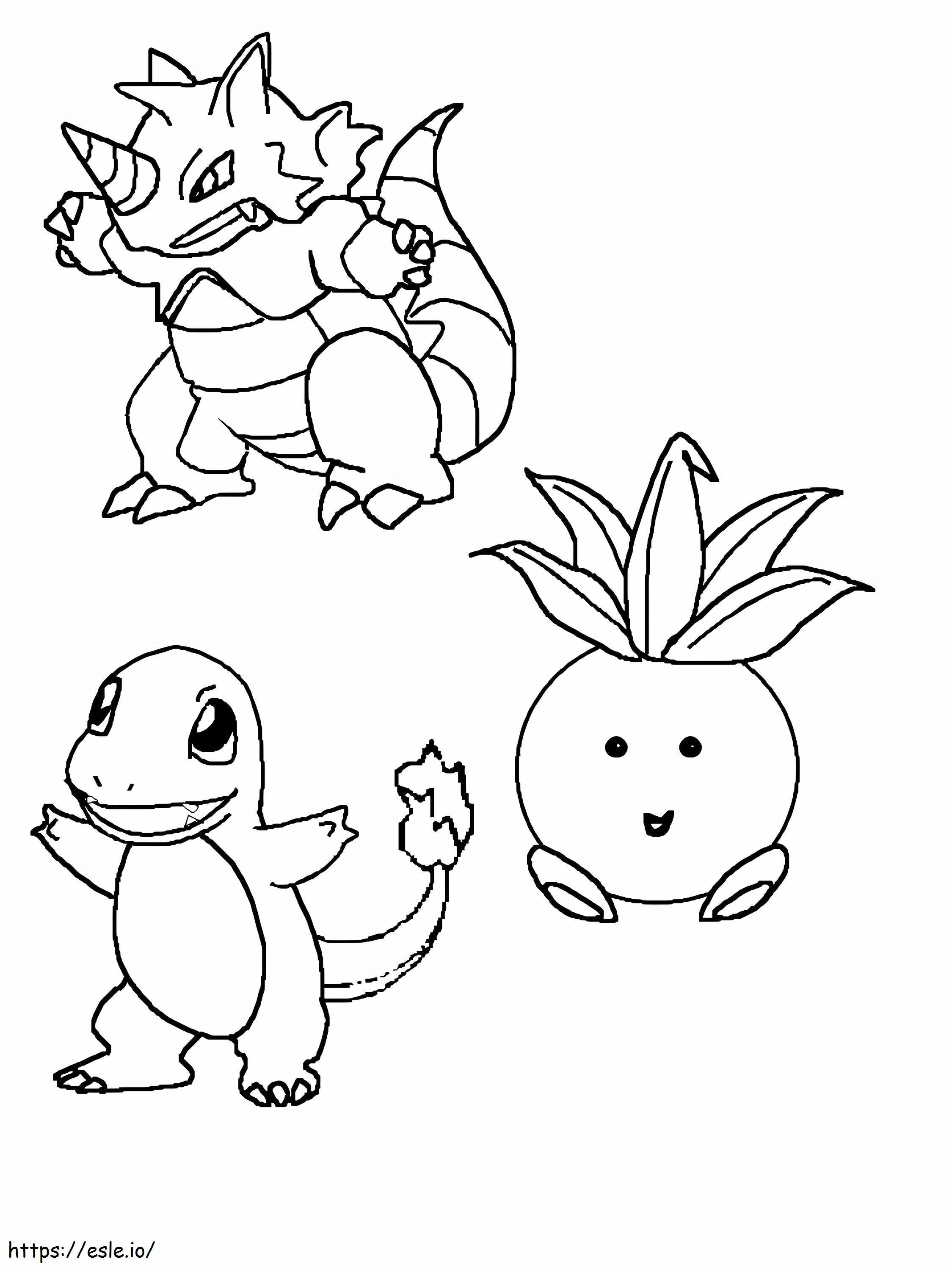 Rhydon 6 coloring page