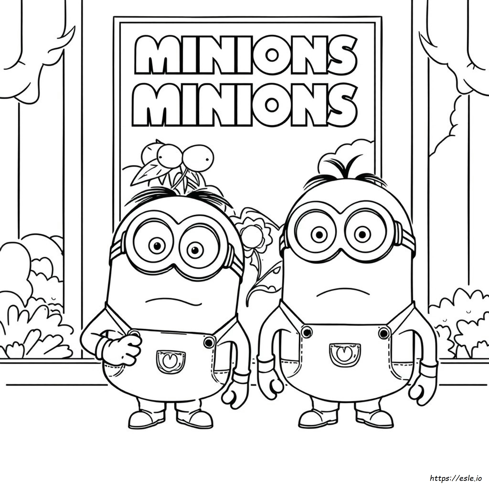 Disegni Disney Da Colorare Minions