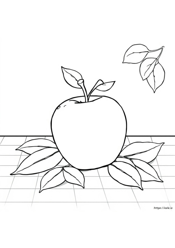 Apple Colouring Pages Printable