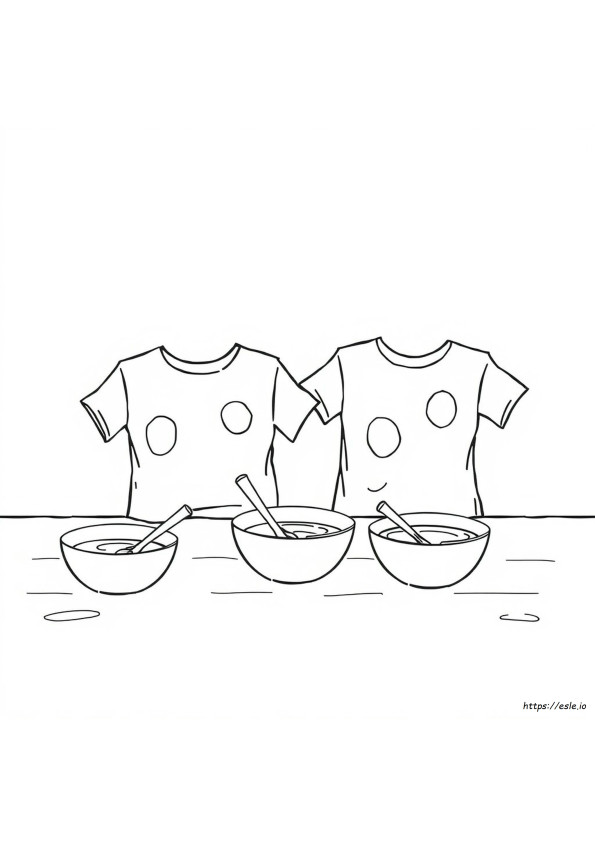 Warnai Baju Dengan Pewarna Makanan