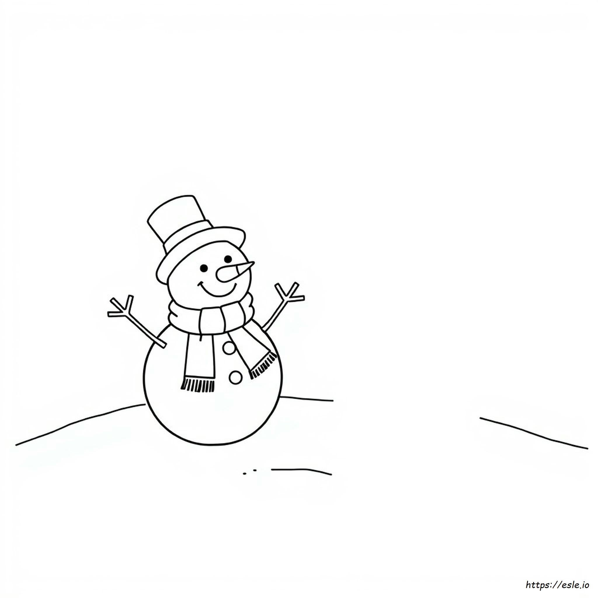 S Ist Für Schneemann Ausmalbilder