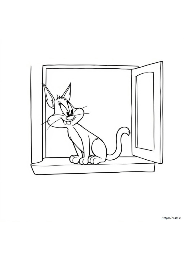 Sylvester Looney Tunes Coloring Pages