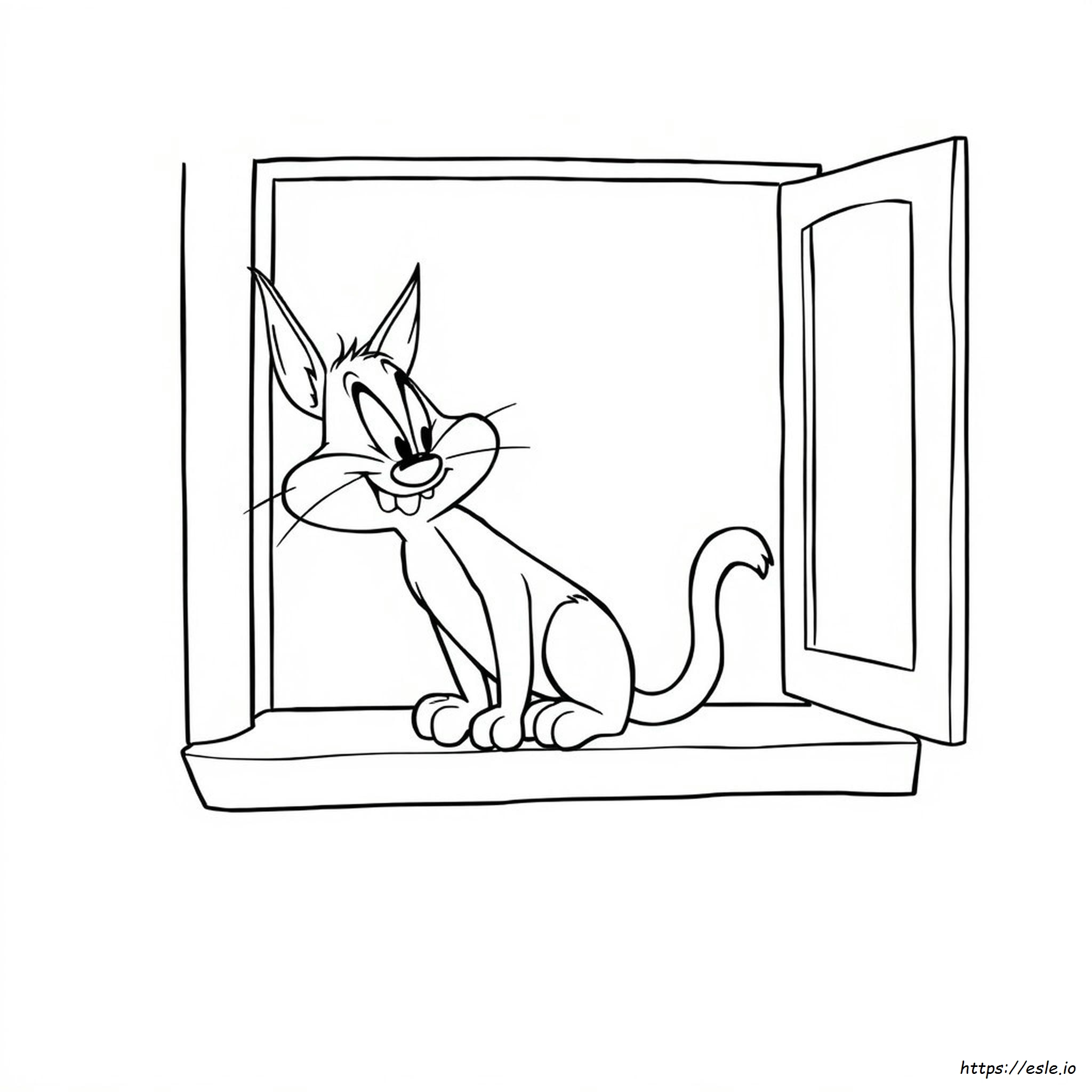 Sylvester Looney Tunes Coloring Pages