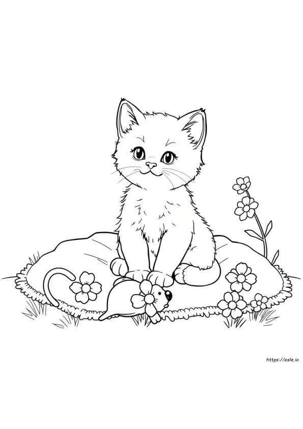 Kitten Kleurplaten Online