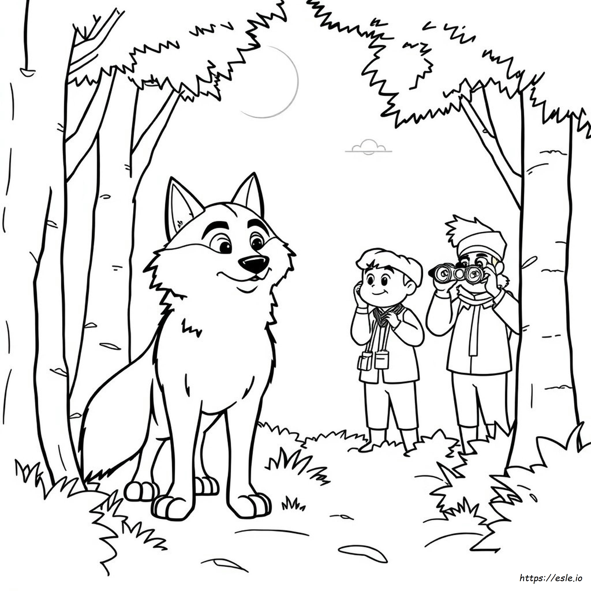 Wolf Wild Kratts Coloring Pages