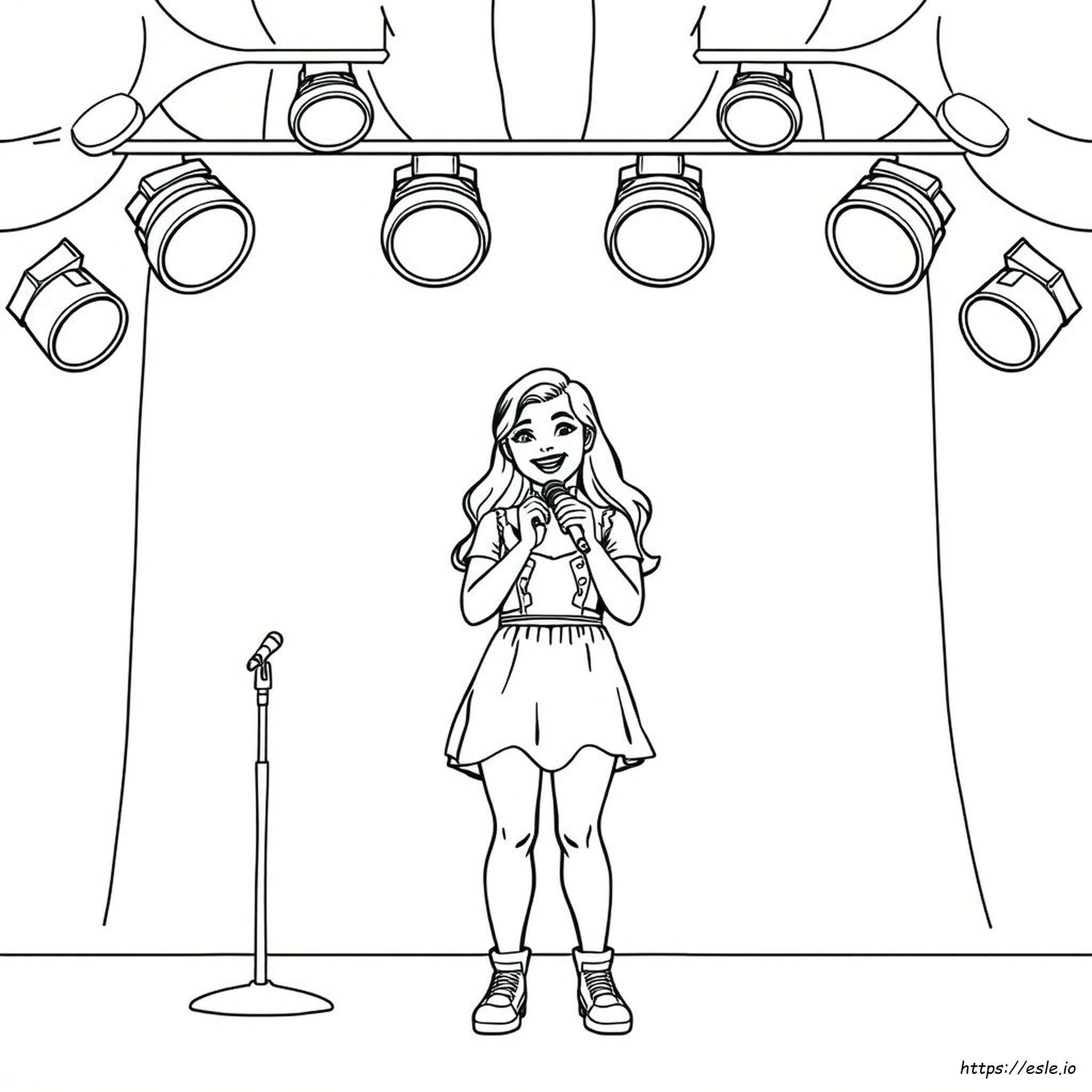 Sabrina Carpenter Disegno Da Colorare