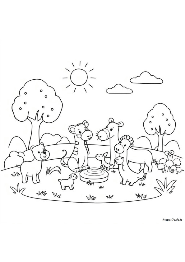 Coloriage Animaux Maternelle Gratuit