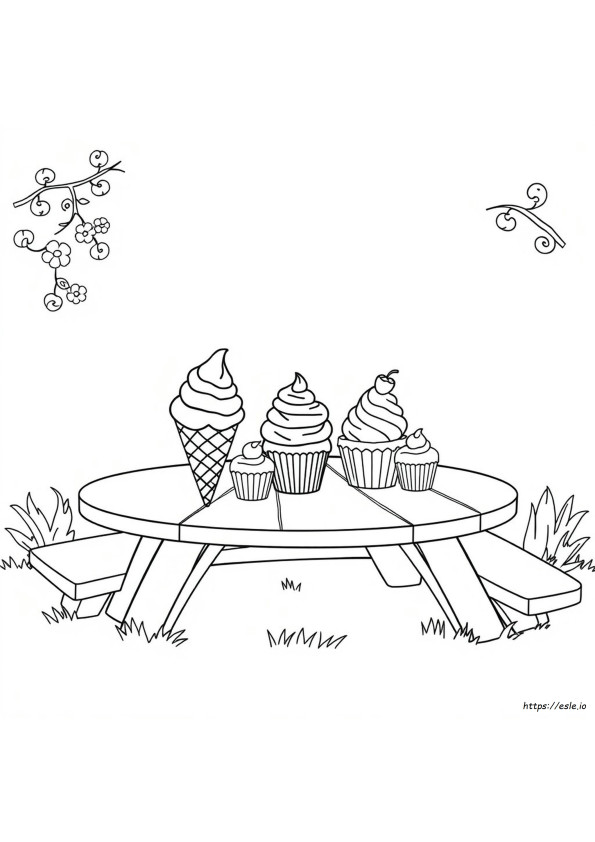 Mudah Makanan Gambar Mewarnai