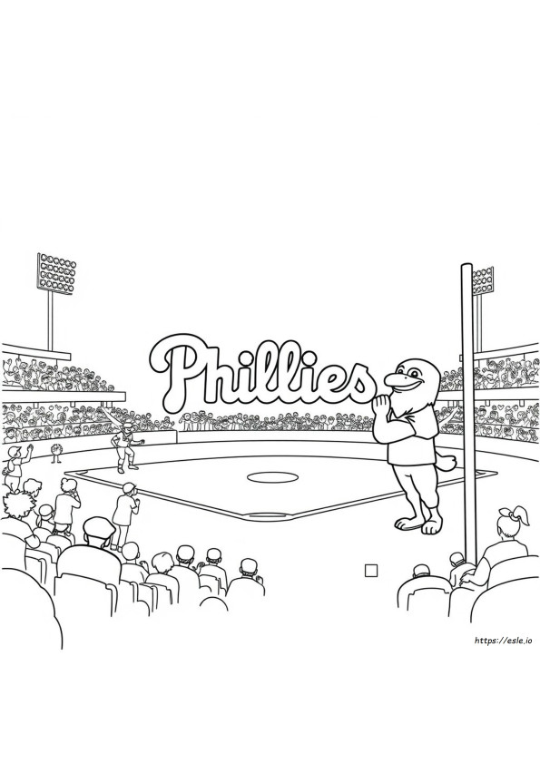 Gambar Mewarnai Philly Eagles