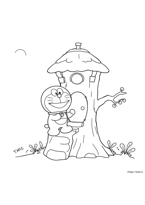 Doraemon Para Colorear