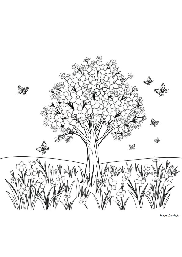 Coloriages Printemps Maternelle