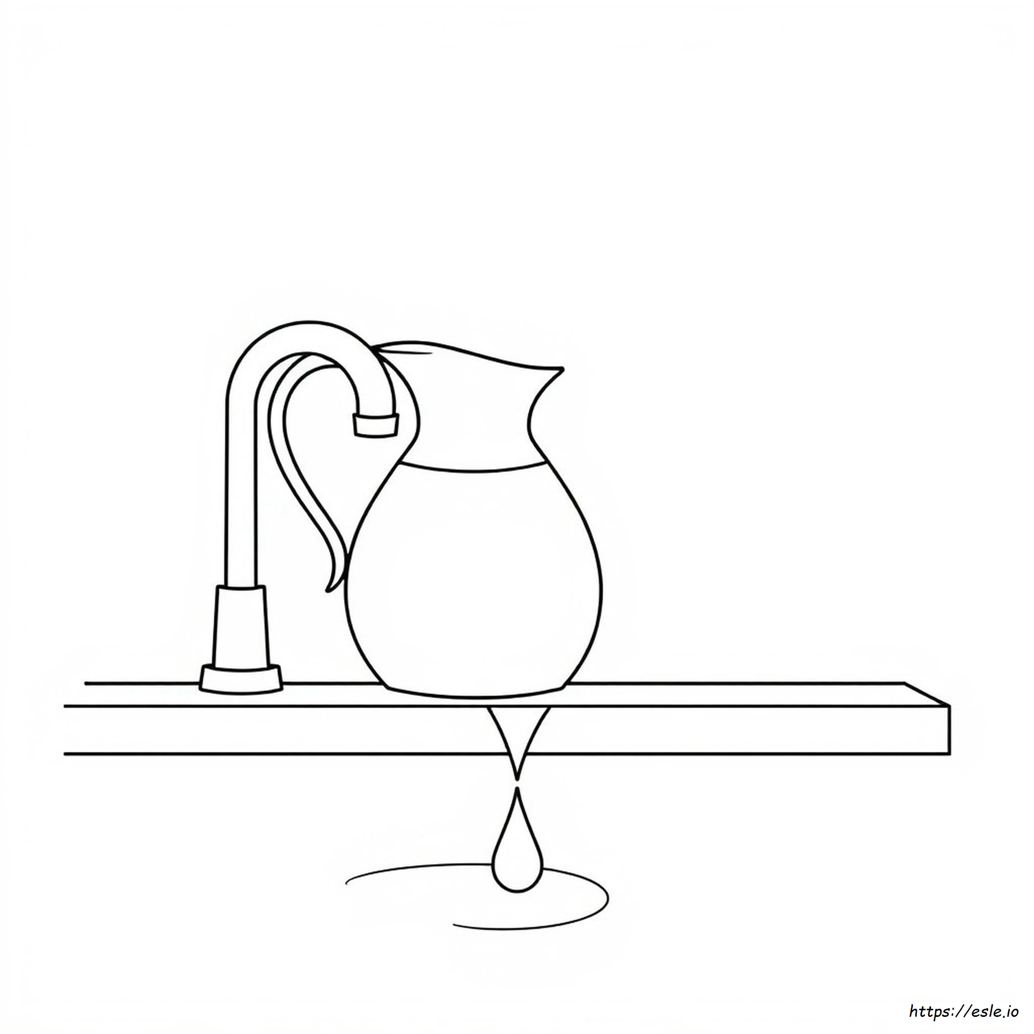 Bricco D'acqua Da Colorare
